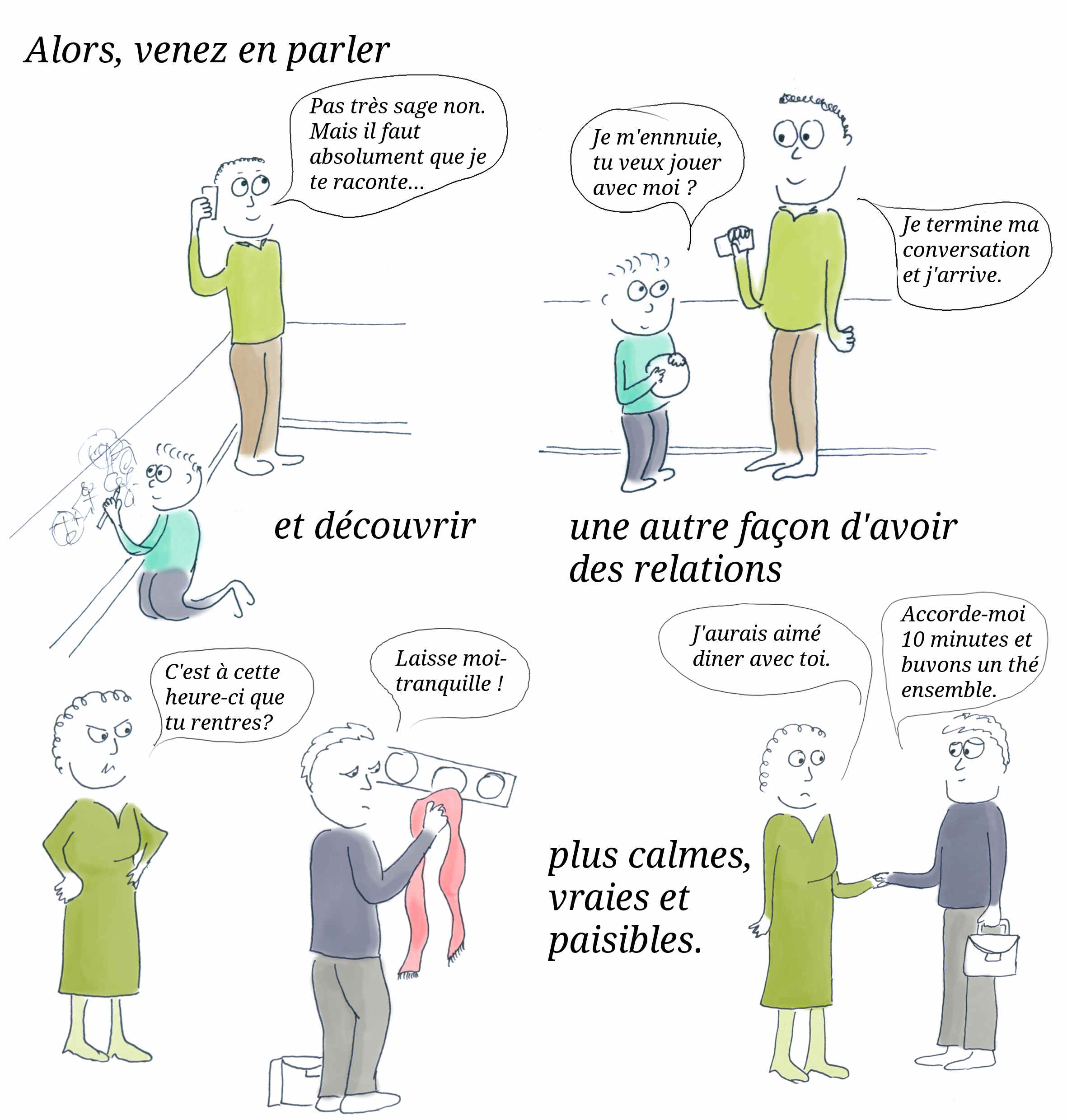 flyer atelier communication milieu